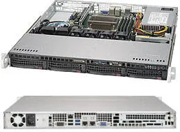 Carcasa server Supermicro Carcasa Server SuperChassis 813MFTQC-350CB2 Rack Black 350 W