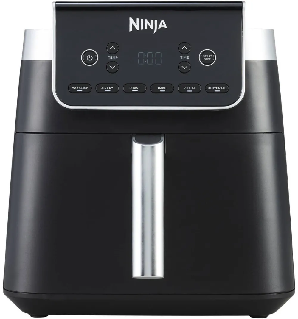NINJA Friteuza cu aer cald Max Pro AF180EU, 6.2 l, 2600 rpm, 2000 w, 6 programe, Negru