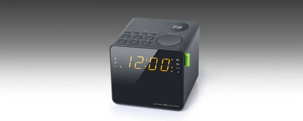 MUSE M-187CR Dual Alarm Clock Radio