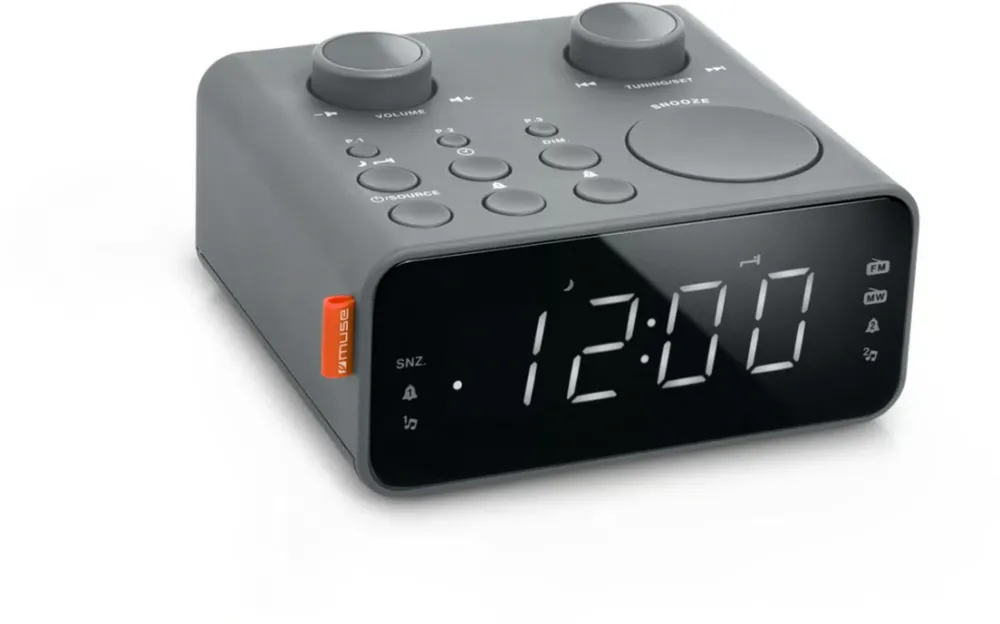 MUSE M-17 LG Dual Alarm Clock Radio