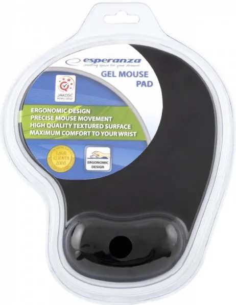 Mouse pad Esperanza EA137K  Black
