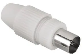 HAMA Antenna Plug, coaxial, can be clamped