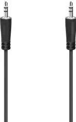 HAMA Audio Cable, 3.5 mm Jack Plug - 3.5 mm Jack Plug, Stereo, 1.5 m