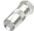 HAMA Satellite Receiver Adapter, F-Plug - Coax Plug