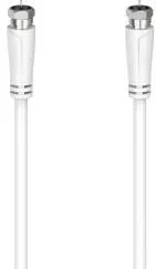 HAMA SAT Connection Cable, F-Plug - F-Plug, 7.5 m, 90 dB
