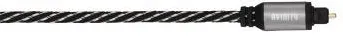 Avinity Audio Optical Fibre Cable, ODT plug (Toslink), fabric, 1.5 m