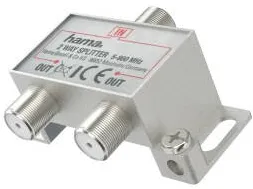 Adaptor HAMA Broadband Cable Splitter, 2 x