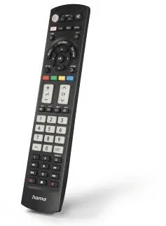 HAMA Universal Remote Control for Panasonic TVs, IR, Teachable, Illuminating But
