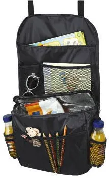 Organizator auto HAMA cu compartiment izoterm negru