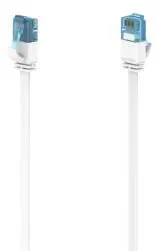 HAMA Network Cable, CAT 6a, 10 Gbit/s, U/UTP, Flat, 10.00 m