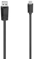 HAMA USB-C Cable, USB-A Plug – USB-C Plug, USB 2.0, 480 Mbit/s, 3.00 m