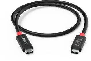 HAMA USB-C Cable, E-Marker, USB4 Gen2, 20 Gbit/s, 5 A, 240 W, 2.00 m