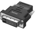 Adaptor HAMA Video Adapter, DVI Plug - HDMI™ Socket, Ultra-HD 4K