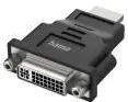 Adaptor HAMA Video Adapter, HDMI™ Plug - DVI Socket, Ultra-HD 4K