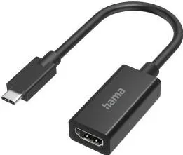 Adaptor HAMA Video adapter, USB-C plug - HDMI™ socket, Ultra-HD 4K