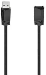 Adaptor HAMA USB Extension Cable, USB 2.0, 480 Mbit/s, 0.75 m