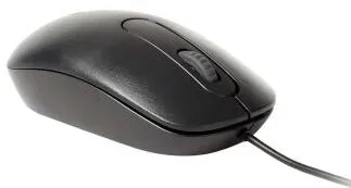 Mouse Rapoo N200 WIRED OPTICAL MOUSE BLACK