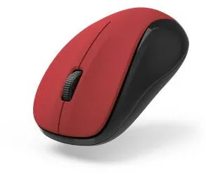 Mouse HAMA "MW-300 V2" Optical 3-Button Wireless Mouse, Quiet, USB Receiver, red