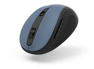 Mouse HAMA "MW-400 V2" Optical 6-Button Wireless Mouse, Ergonomic, USB Rec., Denim