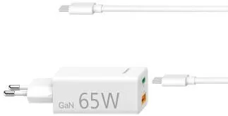 Alimentator Laptop HAMA Universal USB-C Notebook Power Supply Unit, GaN, Power Del. (PD), 5-20V/65W