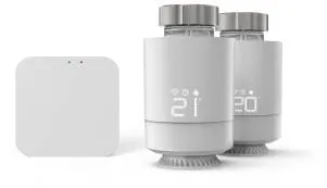 HAMA WLAN Heating Control, 2 x Smart Radiator Thermostats + Central Control