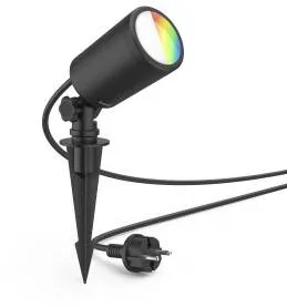 HAMA WLAN Garden Light, Garden Spotlight + Ground Spike, Waterproof, Coloured, D