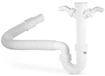 XAVAX Flexible 1 1/2" Siphon, 1 piece/poly bag