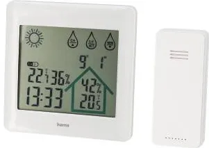 HAMA "Action" Weather Station, white