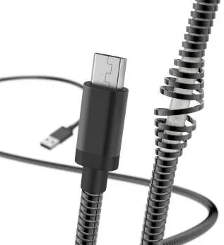 HAMA "Metal" Charging/Data Cable, Micro-USB, 1.5 m, black