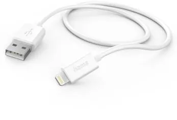 HAMA Charging Cable, USB-A - Lightning, 1 m, white
