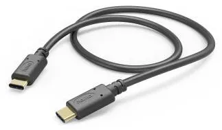 HAMA Charging Cable, USB-C - USB-C, 1.5 m, black