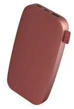 Fresh`n Rebel Powerbank 18000mAh USB-C Connection, Ultra Fast Charg. & 20W PD, Safari Red