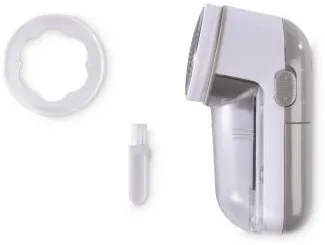 XAVAX "Cut" Lint Shaver, Electric Lint Remover, Battery-operated, grey