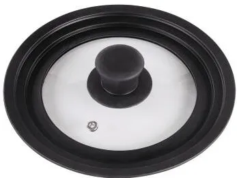 Capac universal din sticla XAVAX cu orificiu de abur pentru oale si tigai de 16, 18, 20 cm