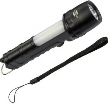 Lanterna LED Brennenstuhl THL 300 cu lumina laterala negru gri