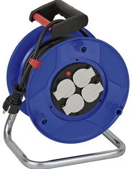 Brennenstuhl Cable Reel "Garant Export", 25m, Blue/Black