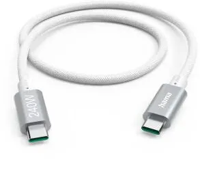 HAMA "Full-Featured" USB-C - USB-C Charging Cable, 240W, USB 3.2 Gen1, 5Gbit/s,