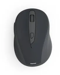 Mouse HAMA “WM-400” Wireless Mouse, Ergon., Optical, 6 Buttons, W/O Click Noise, blk
