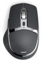 Mouse HAMA “WM-800” Multi-Device, Ergonomic, Radio/Bluetooth, Battery, negru
