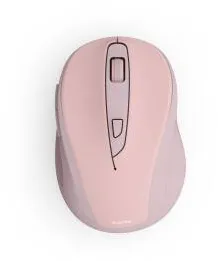 Mouse HAMA “WM-400” Wireless Mouse, Ergono., Optical, 6 Buttons, W/O Click Noise, pink