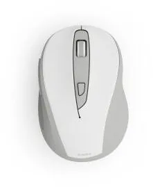 Mouse HAMA “WM-400” Wireless Mouse, Ergon., Optical, 6 Buttons, W/O Click Sound, white