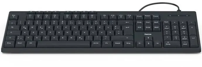 Tastatura HAMA Tastatura USB Hama CK-200, 8 taste media, QWERTY RO, negru