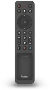 HAMA Bluetooth® Remote Control for Samsung Smart TVs, Solar, Multi-View, Apps