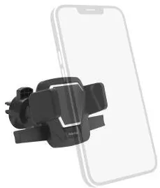 HAMA "Easy Snap" Car Mobile Phone Holder for Grating, 360-degree Rotation, Unive
