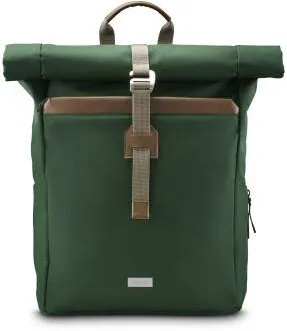HAMA "Silvan" Laptop Backpack, Roll Top, Sustainable, up to 41 cm (16.2"), green