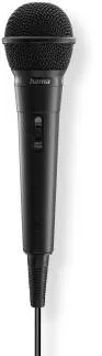 Microfon HAMA “Party” Dynamic Microphone, Jack Cable 2.5 m + Adapter, On/Off