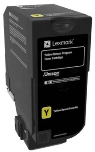 Toner imprimanta Lexmark 74C2HYE Yellow