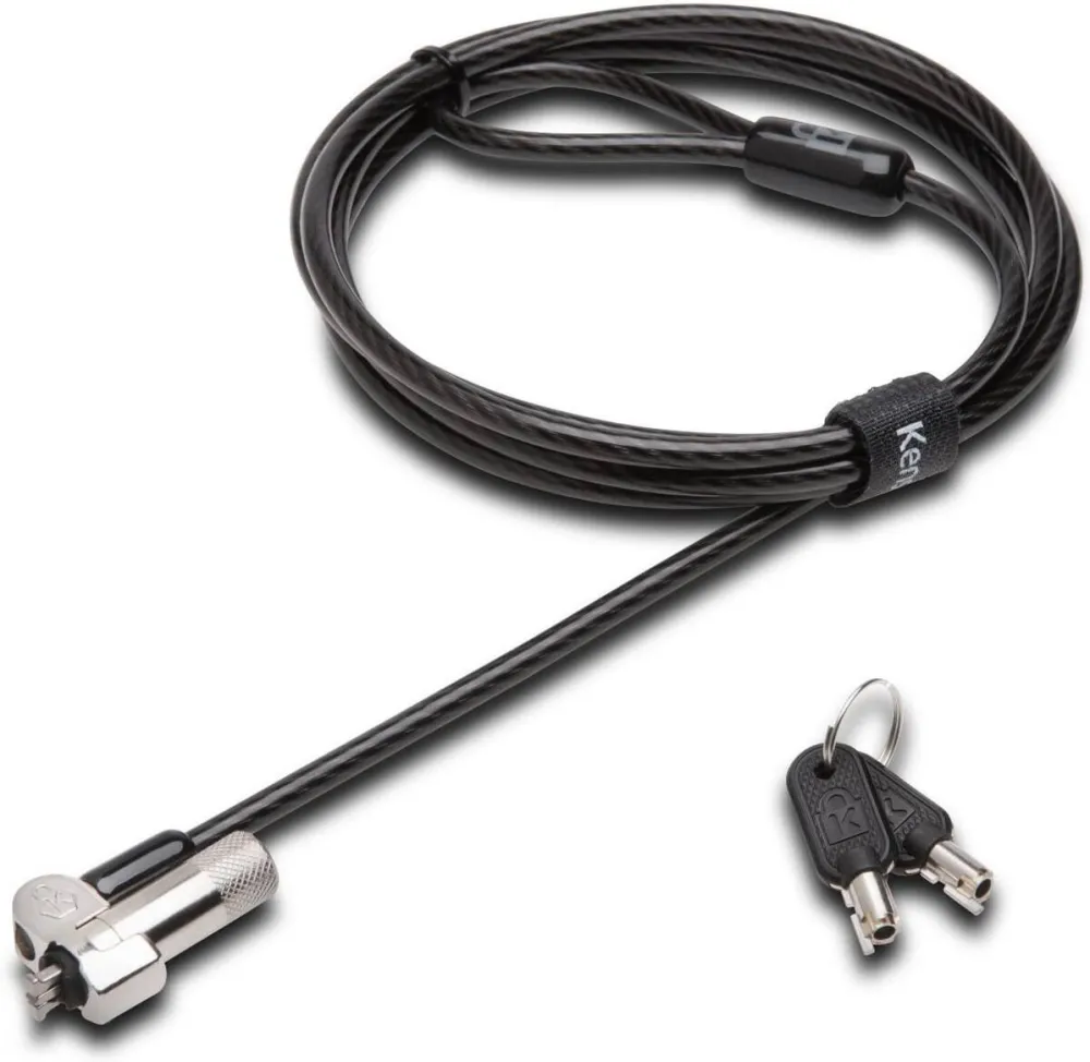 Accesoriu Laptop Kensington CABLU securitate pt. notebook slot Nano, cheie standard, conectare directa,1.8m, cablu otel carbon, 5mm, permite pivotare si rotire cablu, "NanoSaver" "K64444WW"
