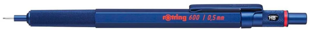 Rotring 600 Mechanical Pencil metallic blue 0,5 mm