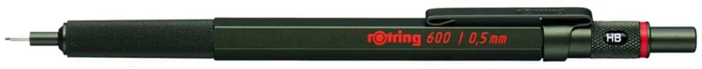Rotring 600 Mechanical Pencil metallic dark green 0,5 mm